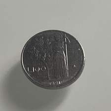 Moneta Da 100 Lire 1990 Rara