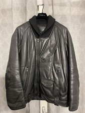 Alexander Wang H&M Oversize Puffer Bomber Leather Jacket Rare Collab Limited