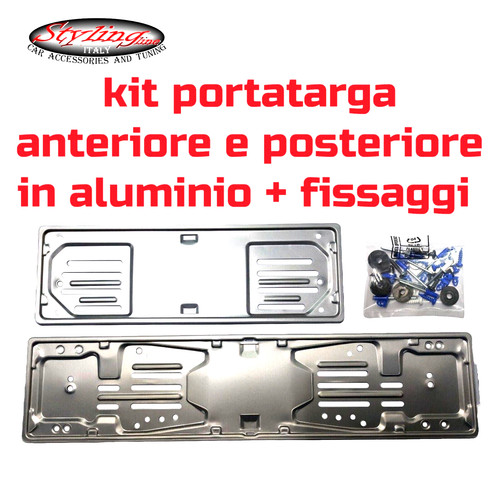 Portatarga auto ant - ant+, post