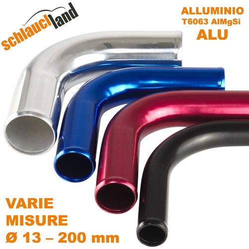 Tubo curva alluminio - tubo,