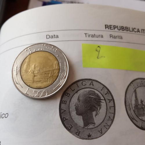 Moneta 500 lire - 500,