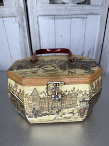 Scatola legno vintage anton - legno,