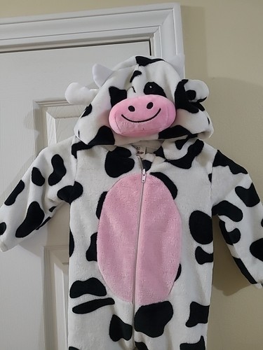 Plush toddler cow costume - toddler,
