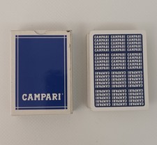 1x Mazzo carte da gioco Campari Poker Pubblicitarie Dal Negro 