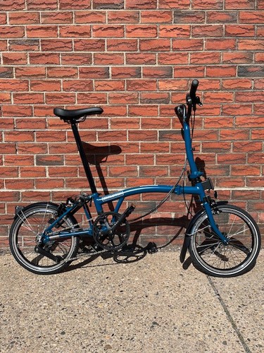 Brompton folding bicycle m12l - brompton,