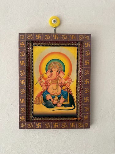 Vintage ganesh foto con - vintage, fatto