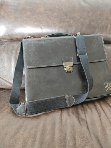 Belstaff leather bag - belstaff,
