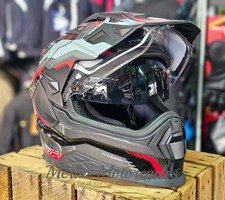 Casco moto Nexx X.WED 2 Columbus rosso/grigio - giorno successivo