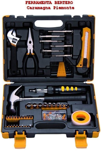 Set utensili valigia vigor - set,