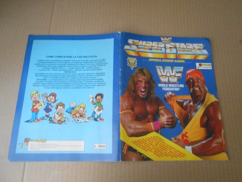 Album figurine world - figurine, wrestling