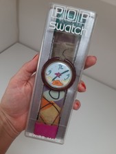 Pop Swatch Bouquet Pwk159 vintage 1992 cinturino elastico DA COLLEZIONE RARO