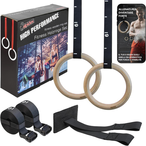 Anelli ginnastica palestra - anelli, e