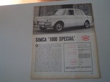 PROVA QUATTRORUOTE 1968 SIMCA