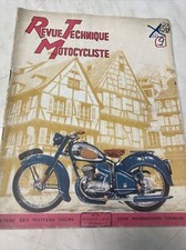 Revisione Tecnica Motocicletta N° 75 1954 Studio Motore Sachs Horex regina Rtm .