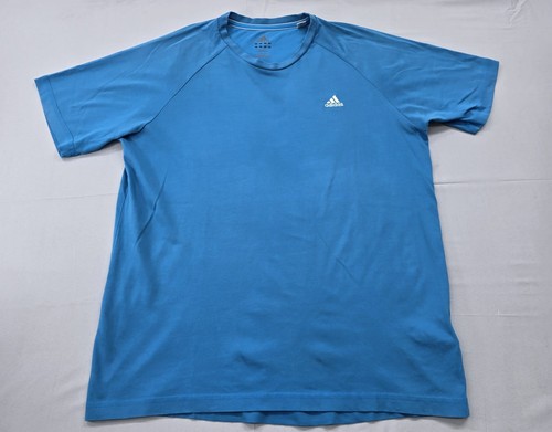 Shirt adidas blu performance - t-shirt,