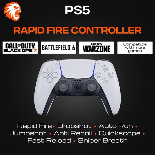 Controller ps5 rapid fire - ps5,
