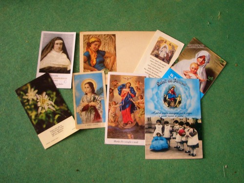 Santini immagini sacre lotto - santini,