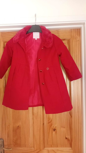 Cappotto elegante rosso ebito - rosso,