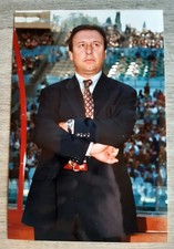 Foto promo Zaccheroni Alberto 2 Udinese 1997/98 Bartoletti cm 15 x 23 calcio