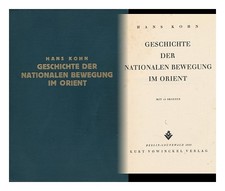 KOHN, HANS (1891-1971) Storia
