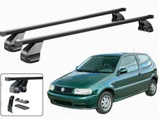 BARRE PORTATUTTO PORTAPACCHI PER VW POLO 3 (6N) 3 PORTE 1995-1999 MENABO NERE