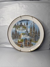 Piatto ricordo porcellana