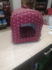 Cuccia Casetta In tessuto Red Tunnel