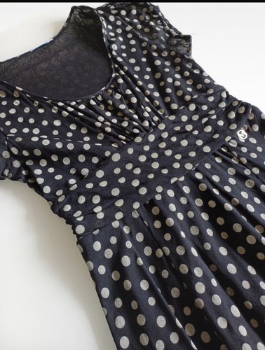Vestito marella pois - vestito, nero