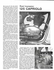 Capriolo 125 Road Test