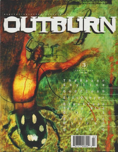 Outburn magazine black tape - magazine,