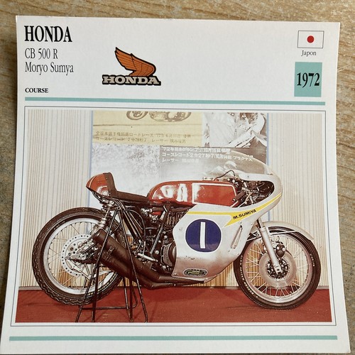 Honda cb500r moryo sumya 1972 - cb500r,