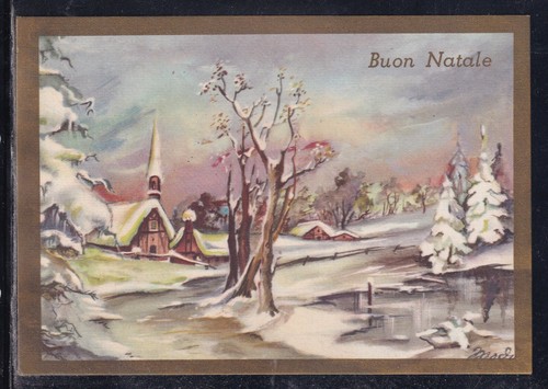 Cartolina buon natale - cartolina,