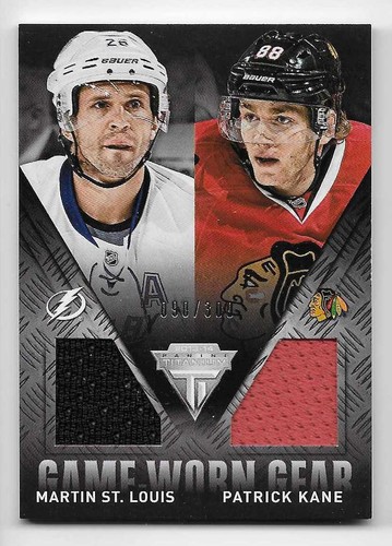 Titanium game worn gear - 13/14,
