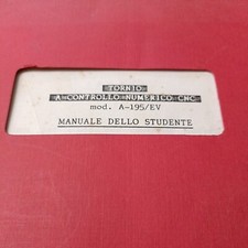 Tornio a controllo numerico CNC modello a-195/ev Man studente 
