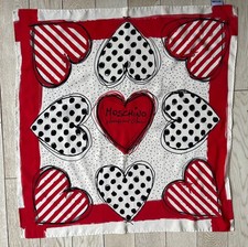 Moschino foulard vintage Rosso