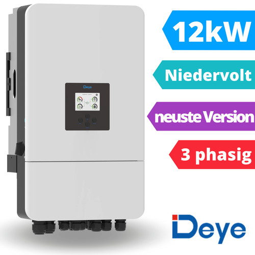 Inverter ibrido deye 12kw - ibrido,