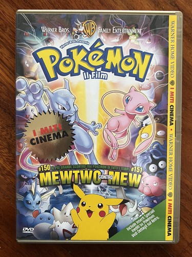 Dvd pokemon film mewtwo - pokemon,