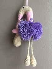 Fiocco nascita bimba lavorato