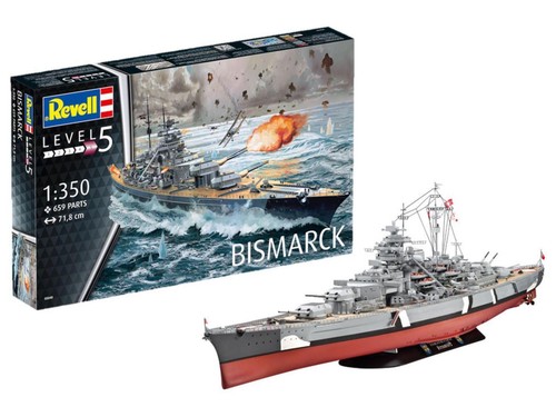 Revell 05040 bismarck 350 - revell,