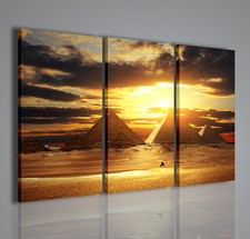 QUADRI MODERNI EGYPT PIRAMID QUADRO MODERNO PIRAMIDI EGITTO ARREDAMENTO CASA 