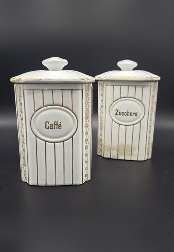 Antica coppia barattoli - coppia, di