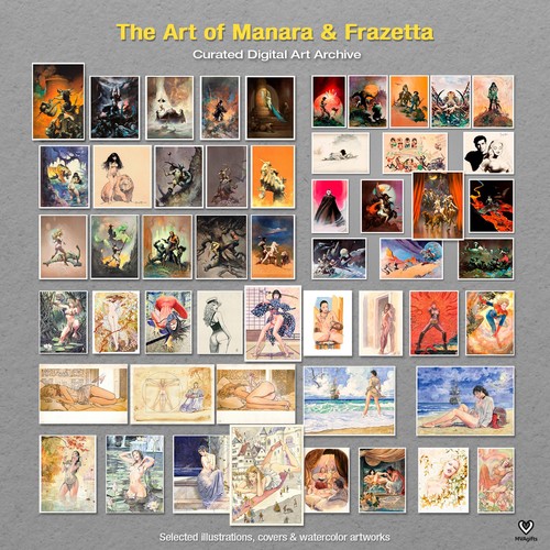 Manara frazetta collections - -,