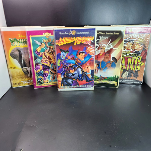Lot vhs clamshells - lot, of