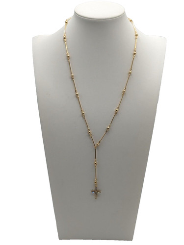 Collana rosario con ciondolo
