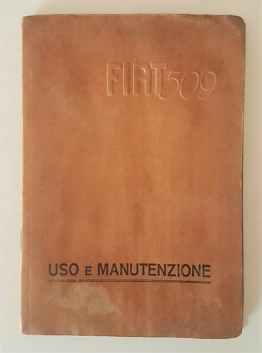 Fiat mod 509 manuale - mod.,