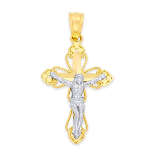 Ciondolo crocifisso oro - ciondolo,