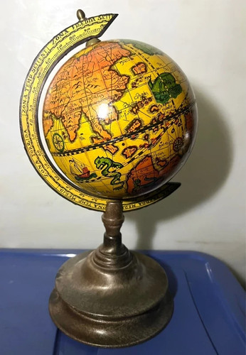 Mappamondo antico scrivania - da,