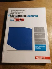 Libro Matematica azzurro 4 - seconda edizione con Tutor