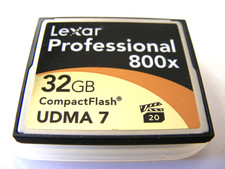 Scheda Compact Flash 32 GB