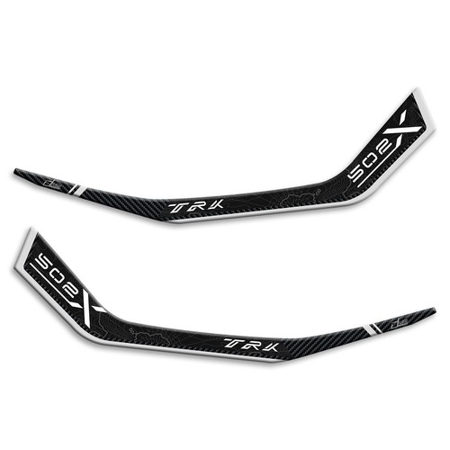 Adesivi maniglie carbon - 3d,